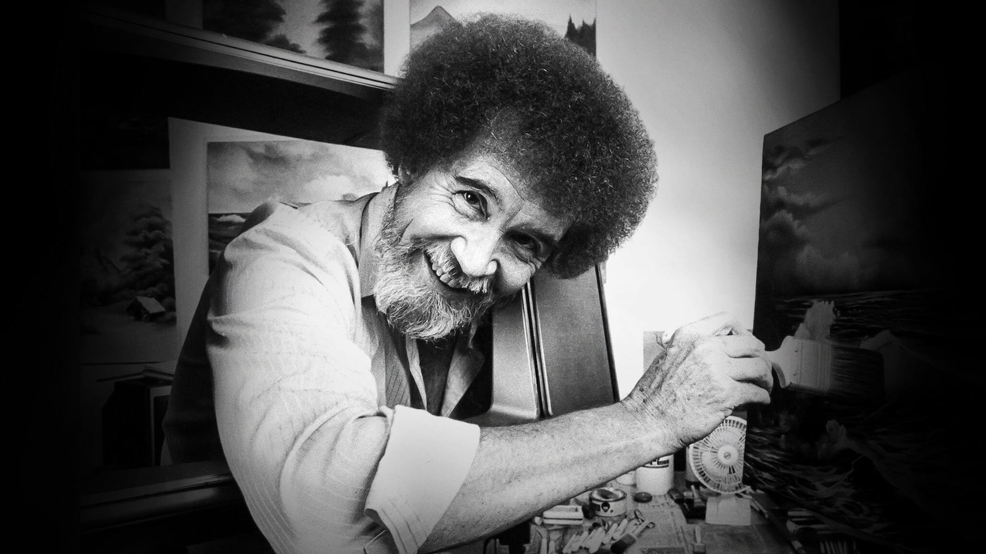 Foto do filme Bob Ross Alegria Traição e Ganância