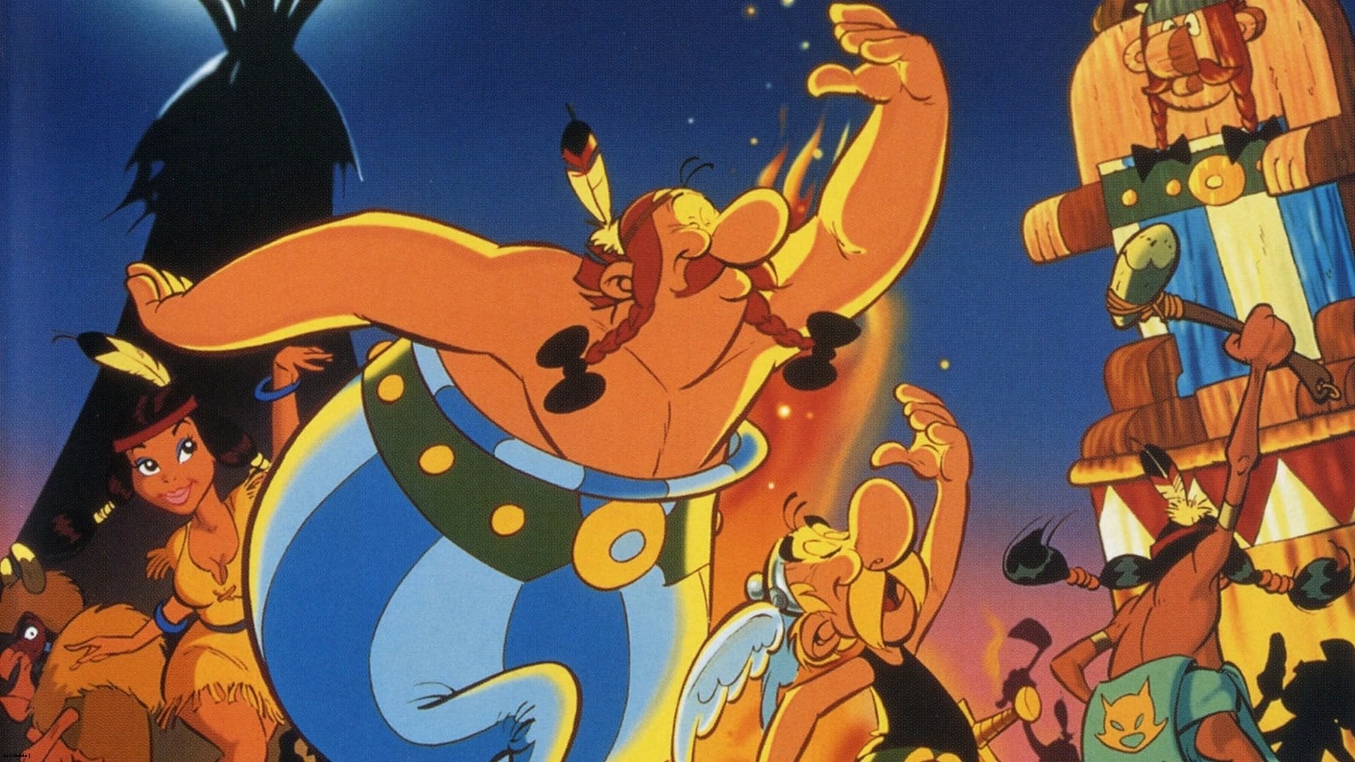 Foto do filme Asterix Conquista a América