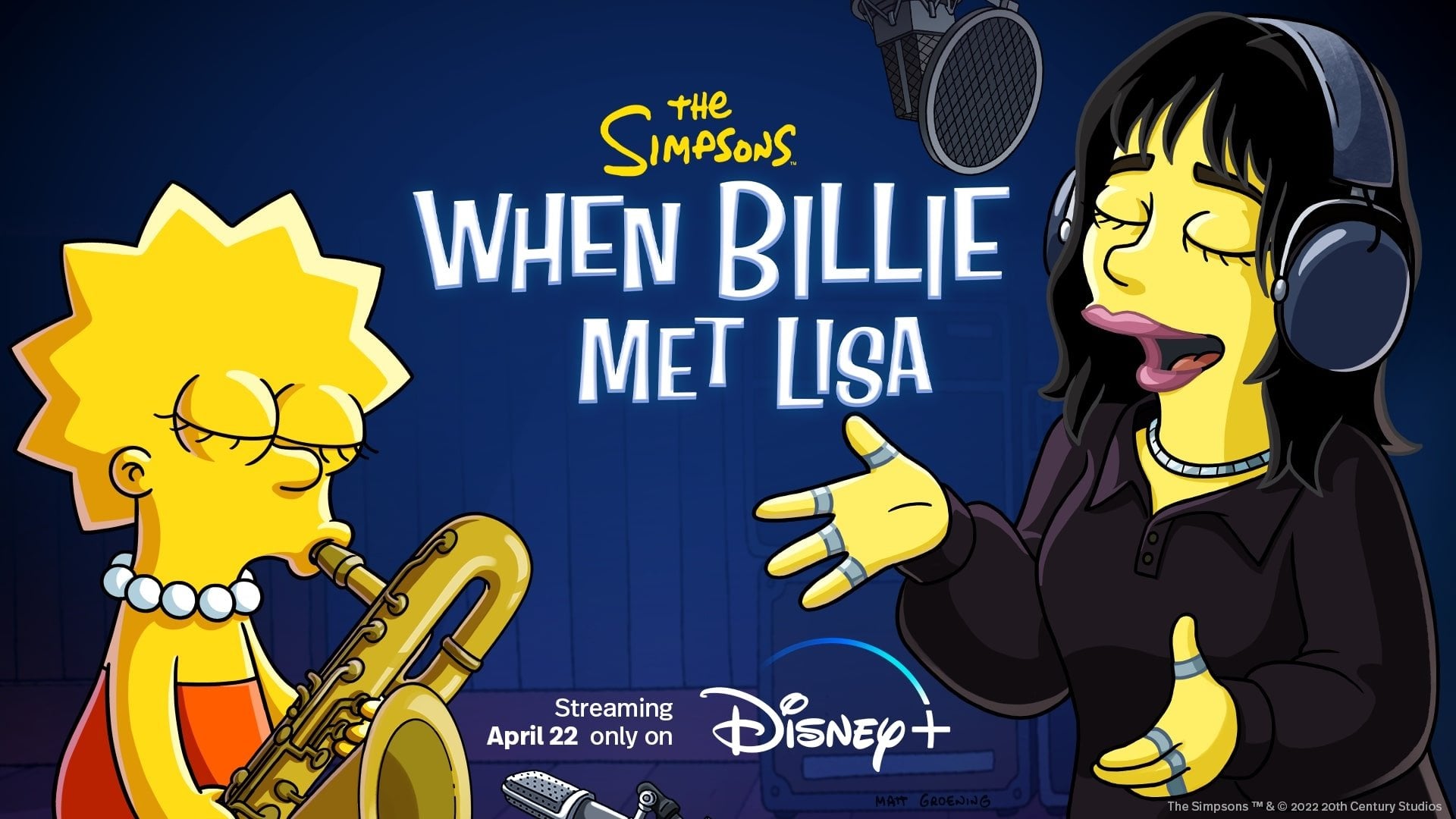 Foto do filme Os Simpsons: Quando Billie Eilish Encontra Lisa