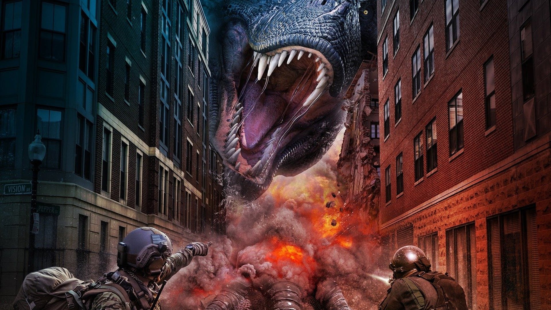 Foto do filme O Ataque dos Dinossauros