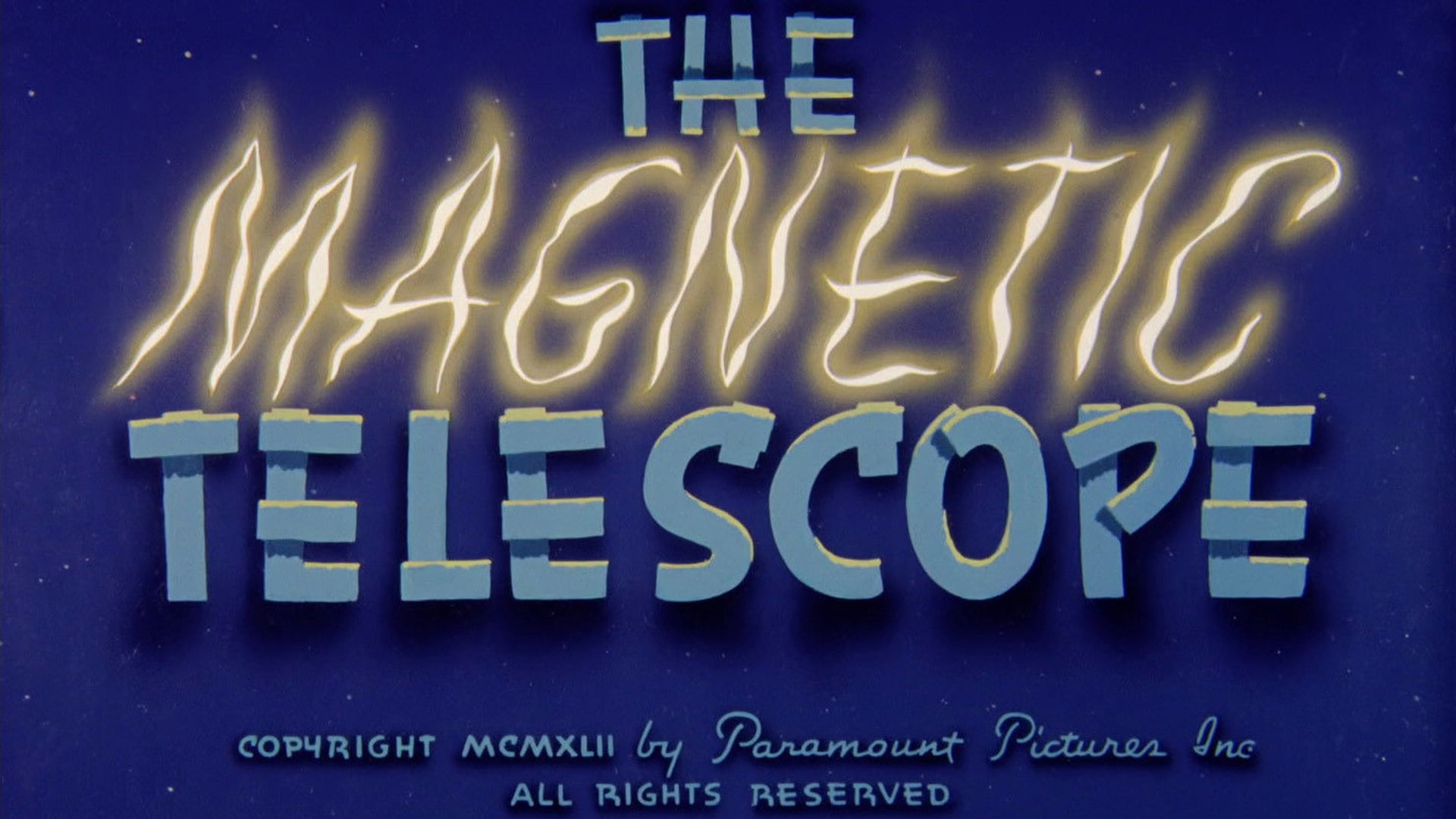 Foto do filme The Magnetic Telescope