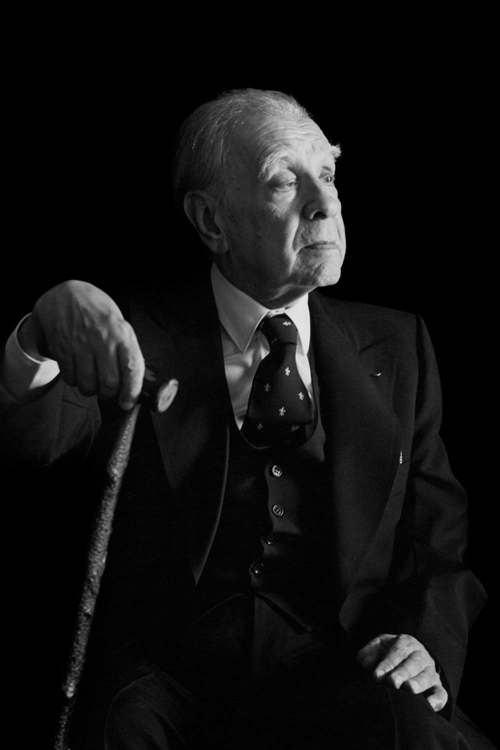 Foto de Jorge Luis Borges
